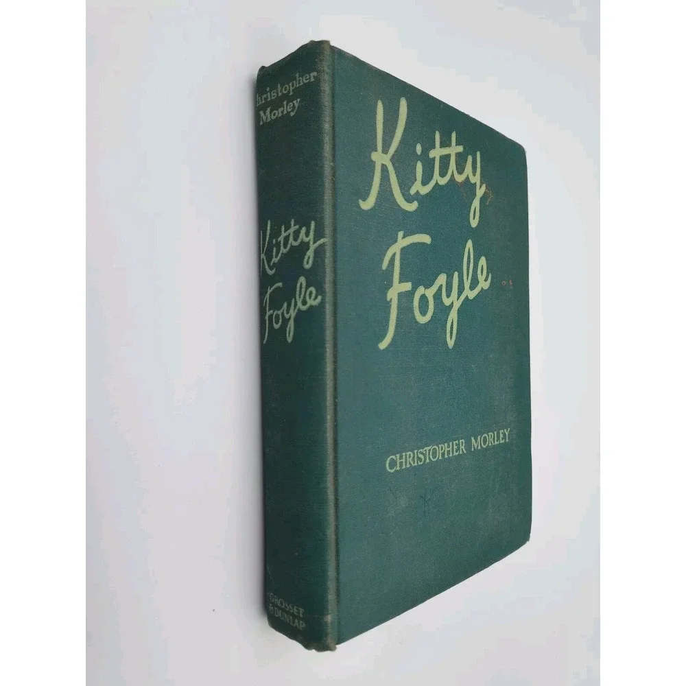1939 1st-Edition KITTY FOYLE Book Christopher Morley ANTIQUE Rare Collectable👀‎